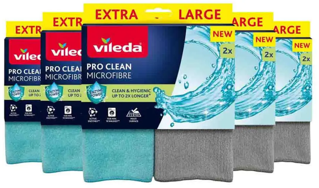 Vileda Microvezeldoek Pro Clean - 20 Stuks