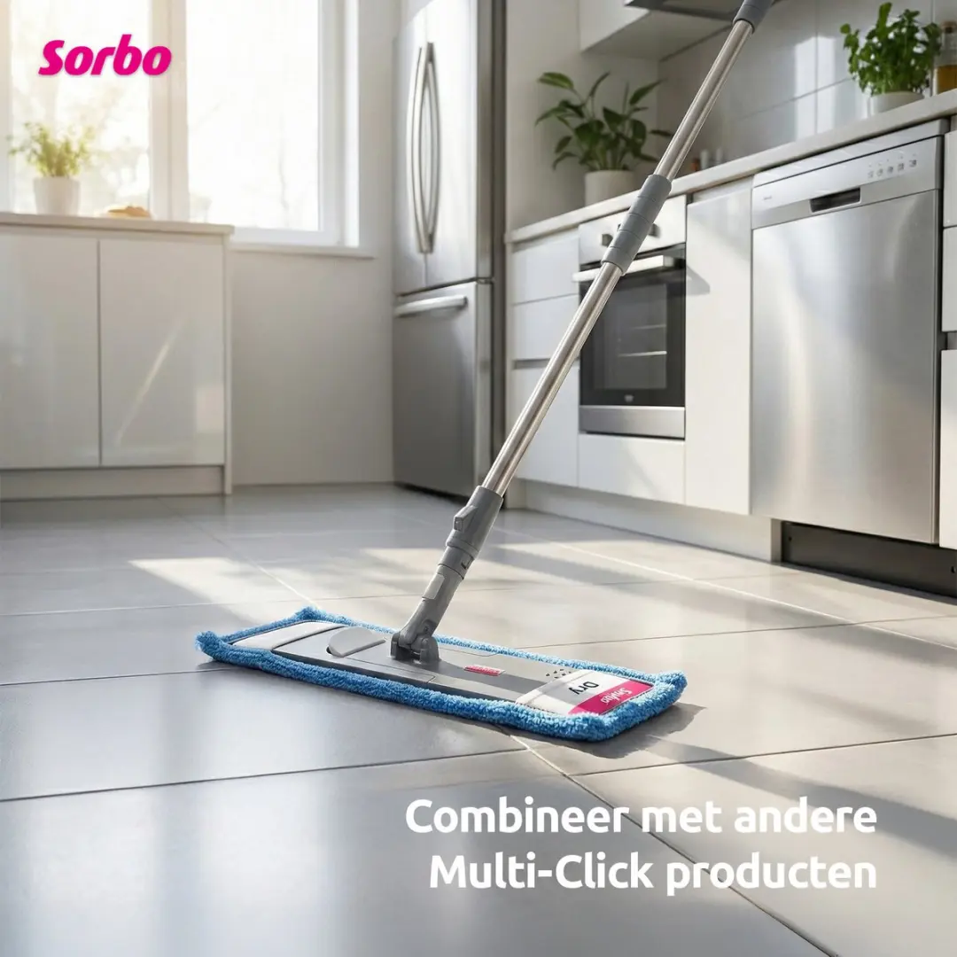 Sorbo Floor Dry Microvezel Vloerdoek Blauw