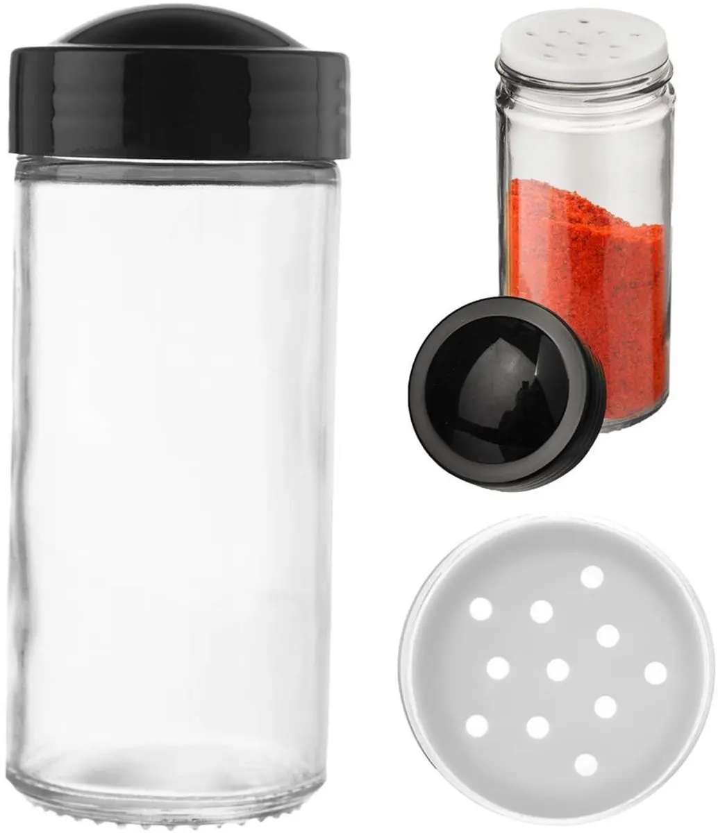 Orion Glazen Specerijenpot Zeef 100ml