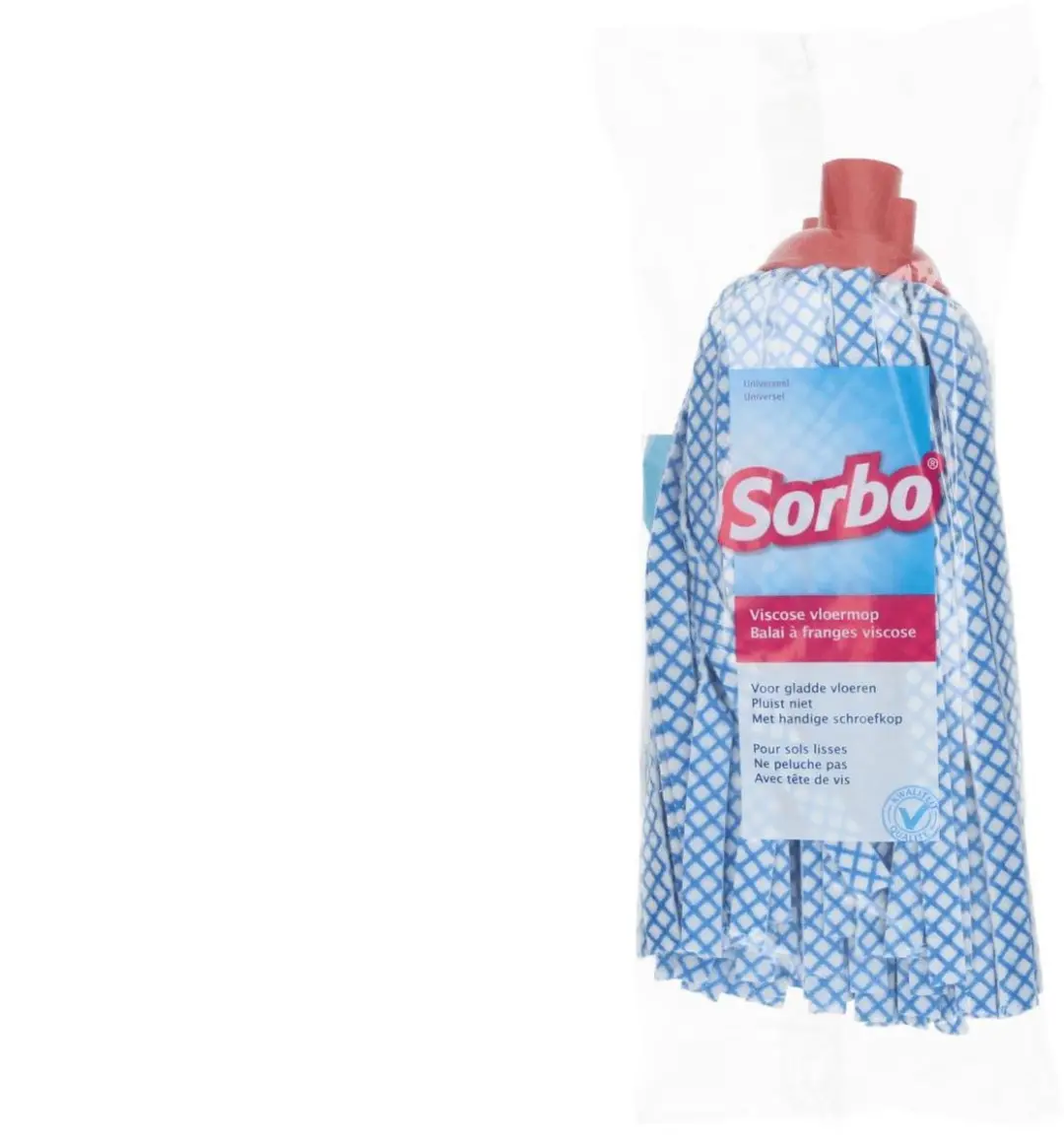 Sorbo Vloermop Viscose 000000000000079450 - Wit/Blauw
