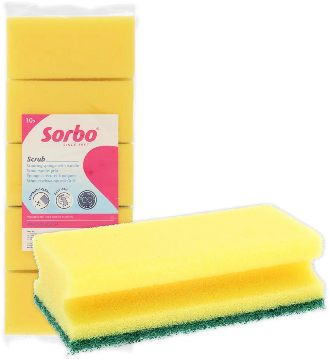 Sorbo Schuurspons met Handgreep 700374
