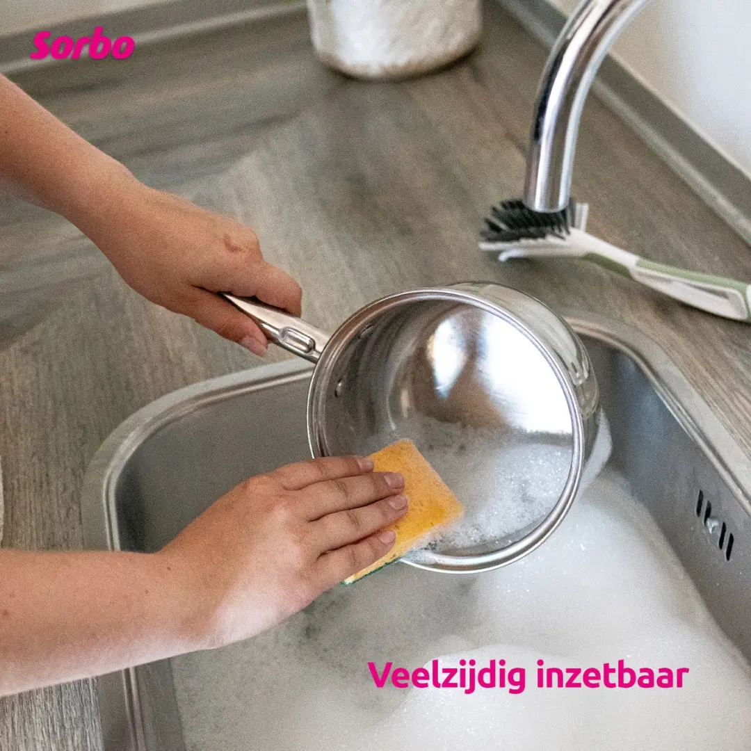 Sorbo Schuurspons met Handgreep 700374 - 10 Stuks - afbeelding 6 van 6