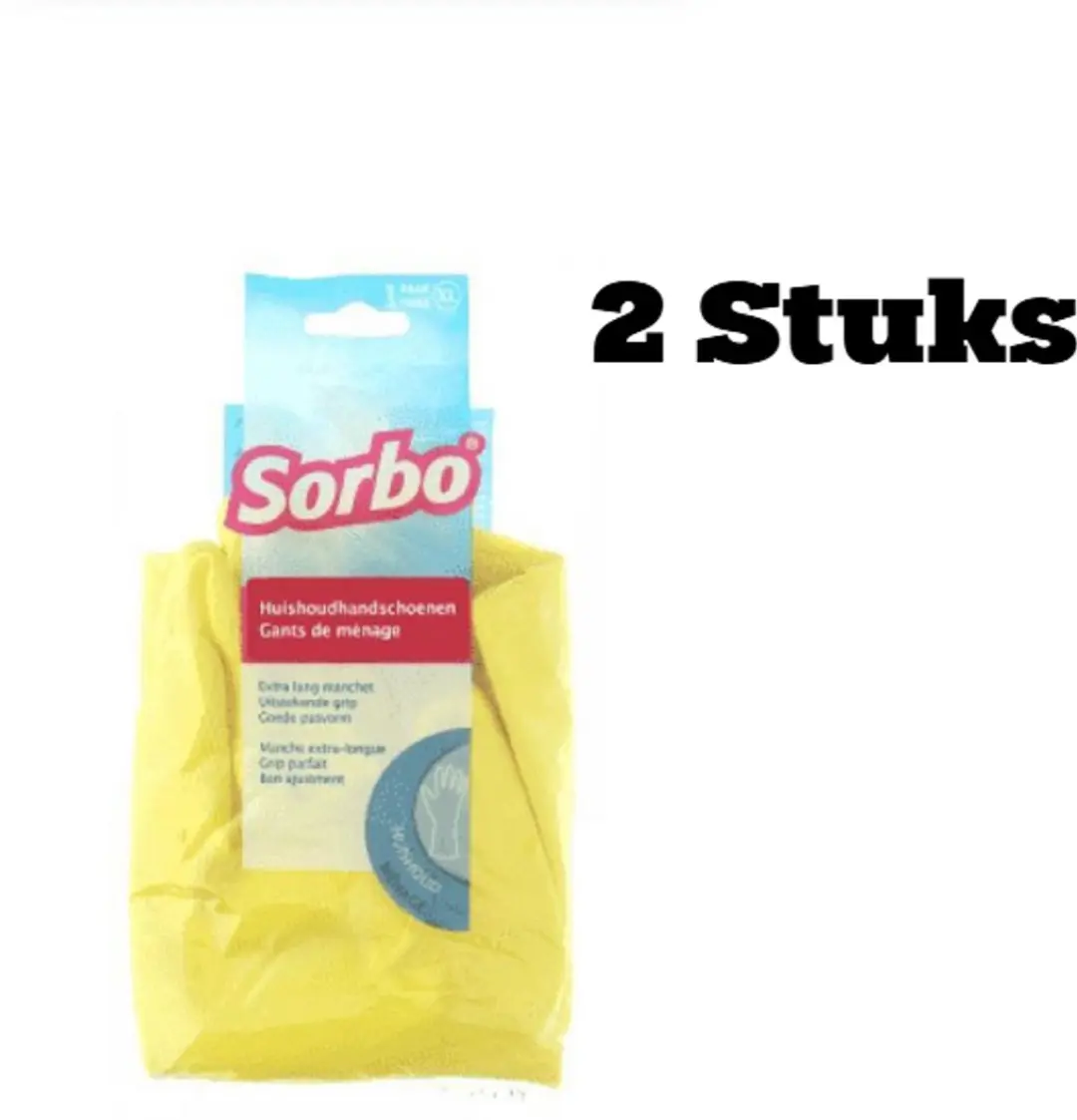 Sorbo Huishoudhandschoenen XL Geel