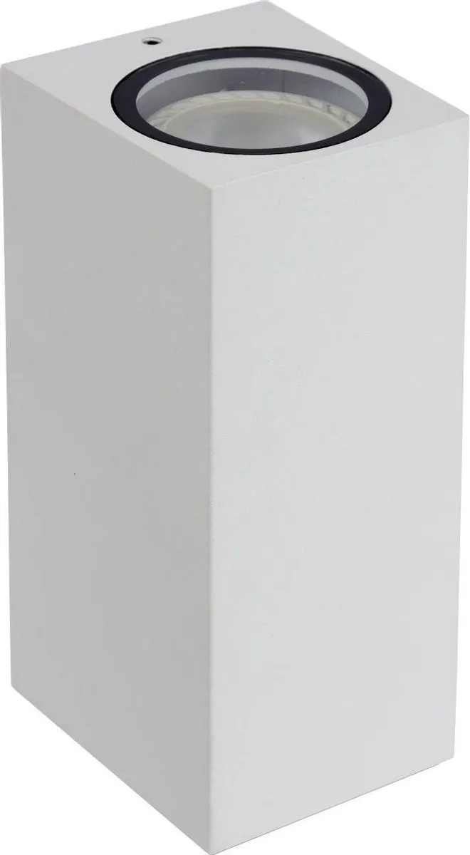 Lucide ZARO Wandspot 2xGU10 IP65 - Wit