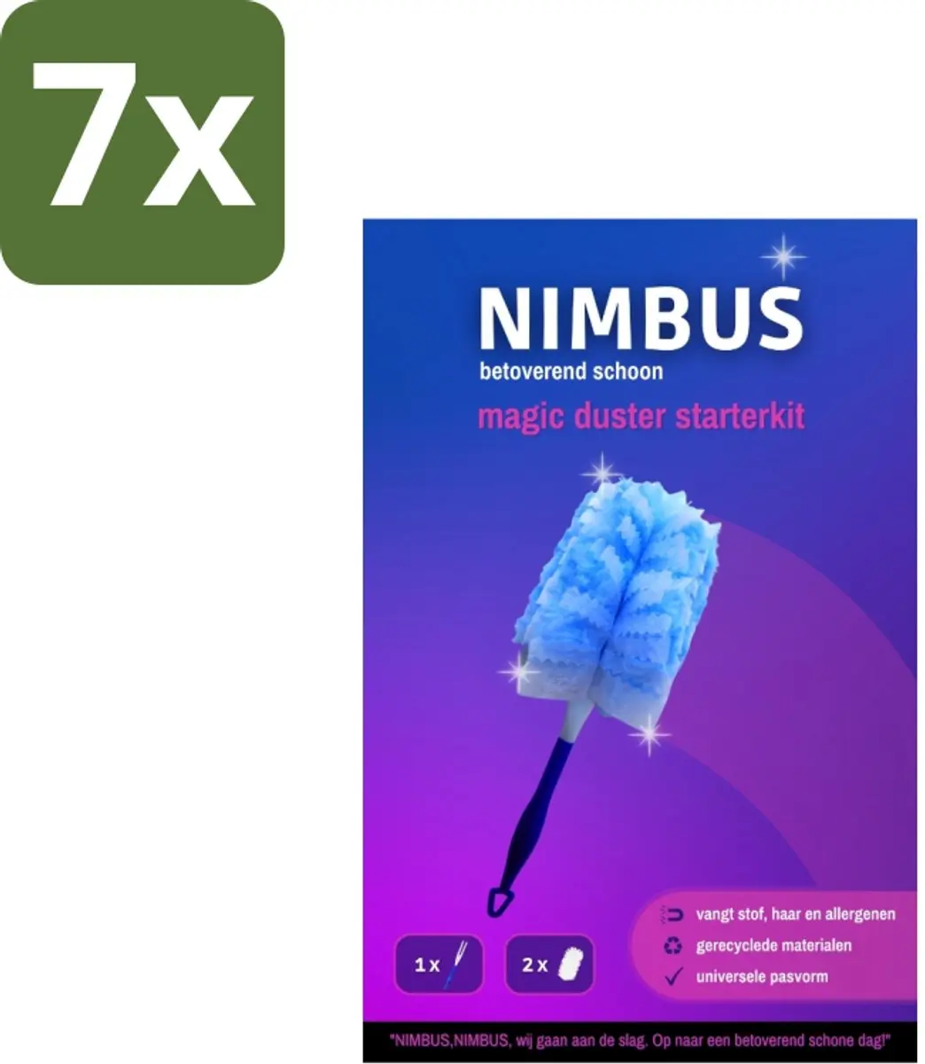 Nimbus Magic Duster Handvat + Navullingen