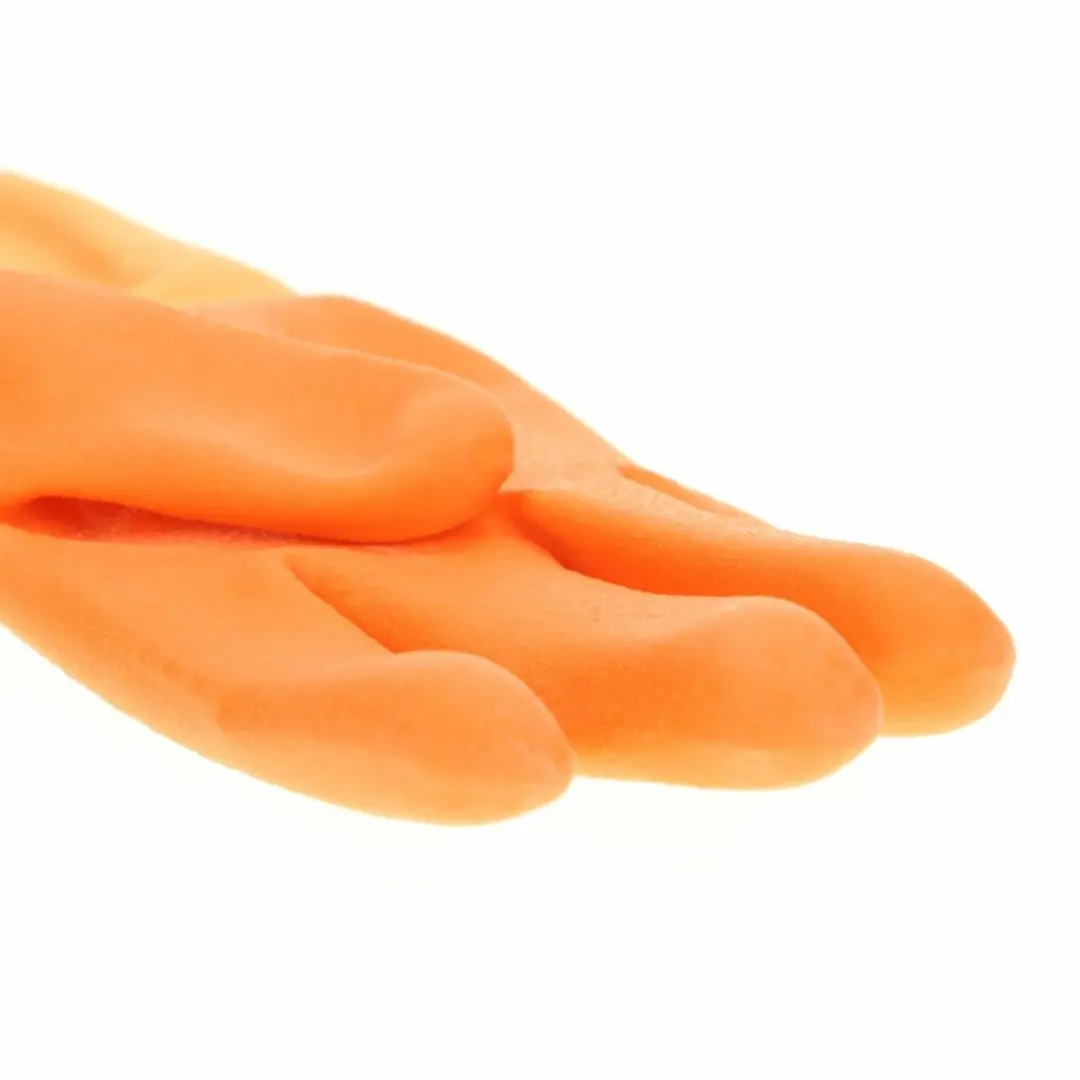 Sorbo Strong M Huishoudhandschoenen - Rubber - Oranje - afbeelding 6 van 6