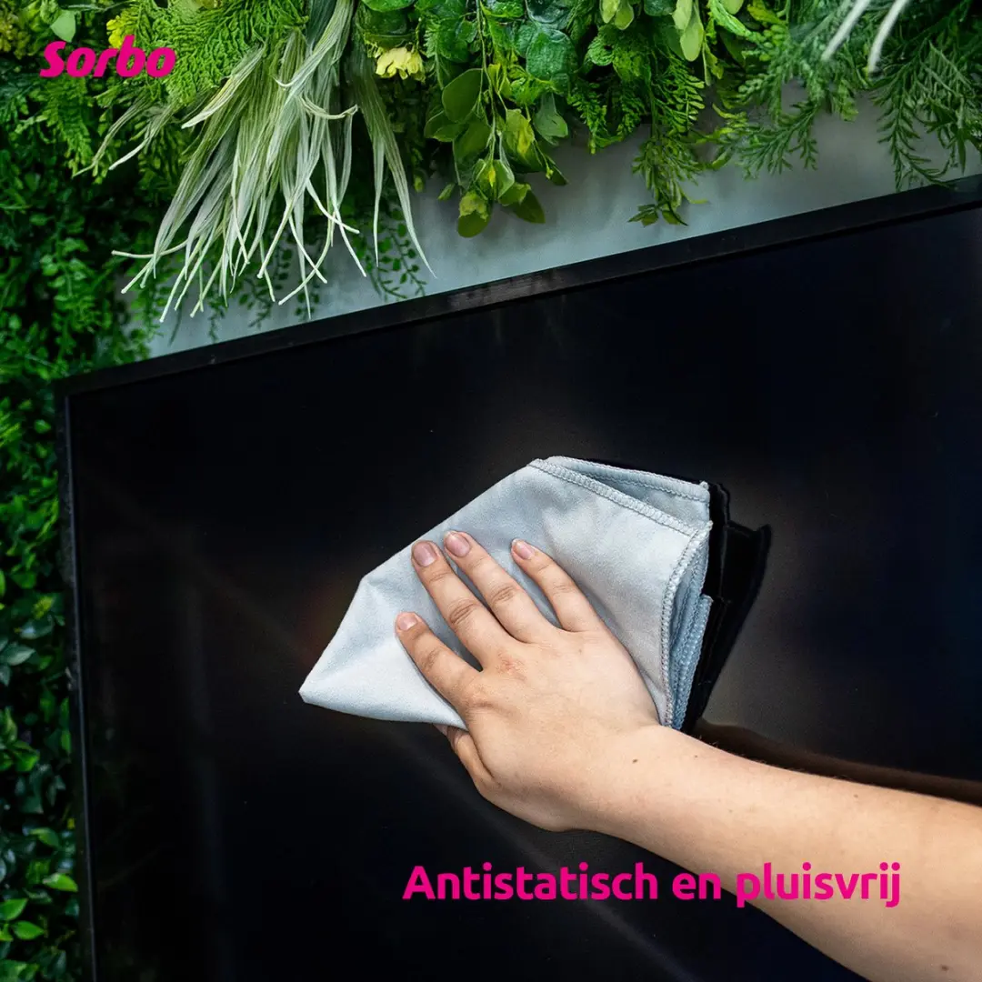 Sorbo Screen Care Microvezeldoek - Grijs