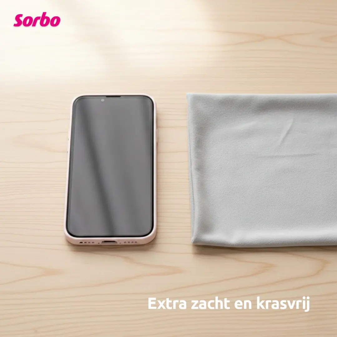 Sorbo Screen Care Microvezeldoek - Grijs