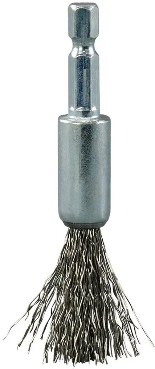 Makita Penseelborstel Zeskant 1/4x12mm RVS