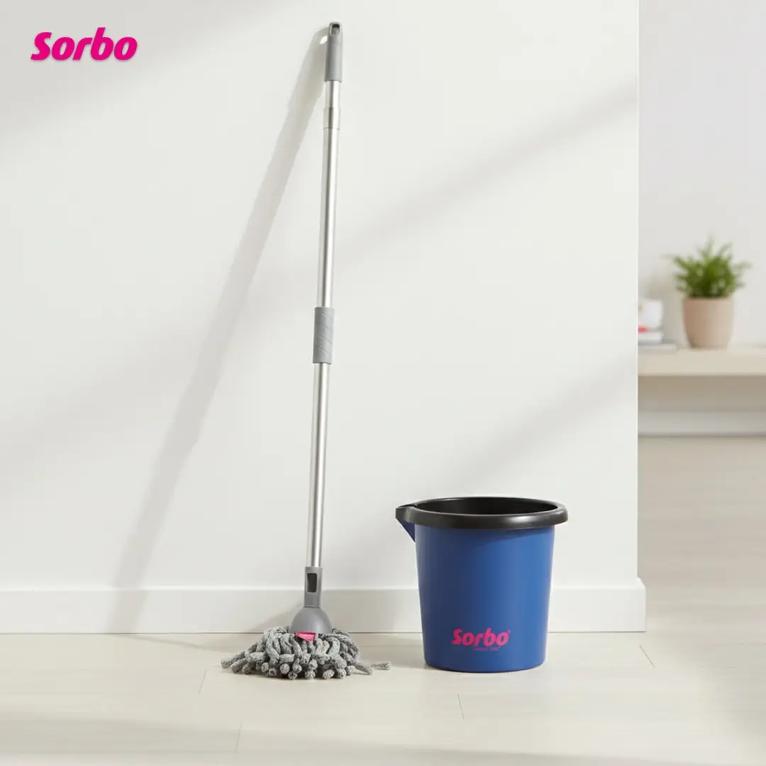 Sorbo Microvezel Mopkop 250065 - Multi-Click - Grijs
