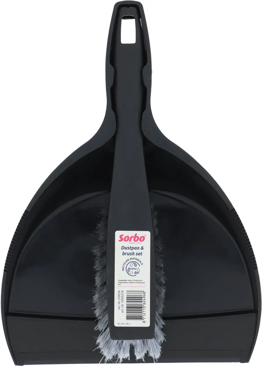 Sorbo Recycled Stoffer & Blik 229036