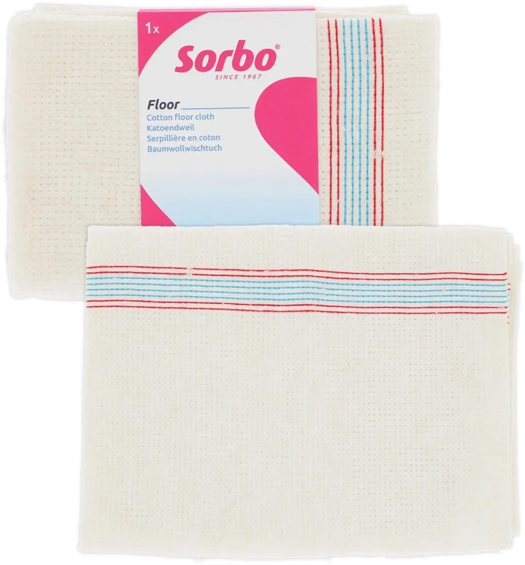 Sorbo Gestikte Dweil 60x60cm