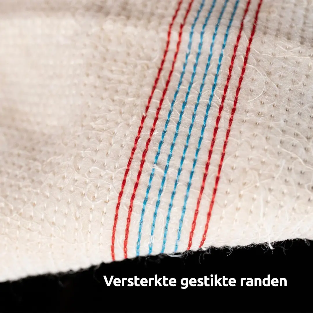 Sorbo Gestikte Dweil 60x60cm - 5 Stuks Wit