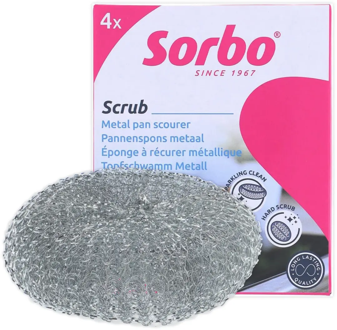 Sorbo RVS Schuursponsjes