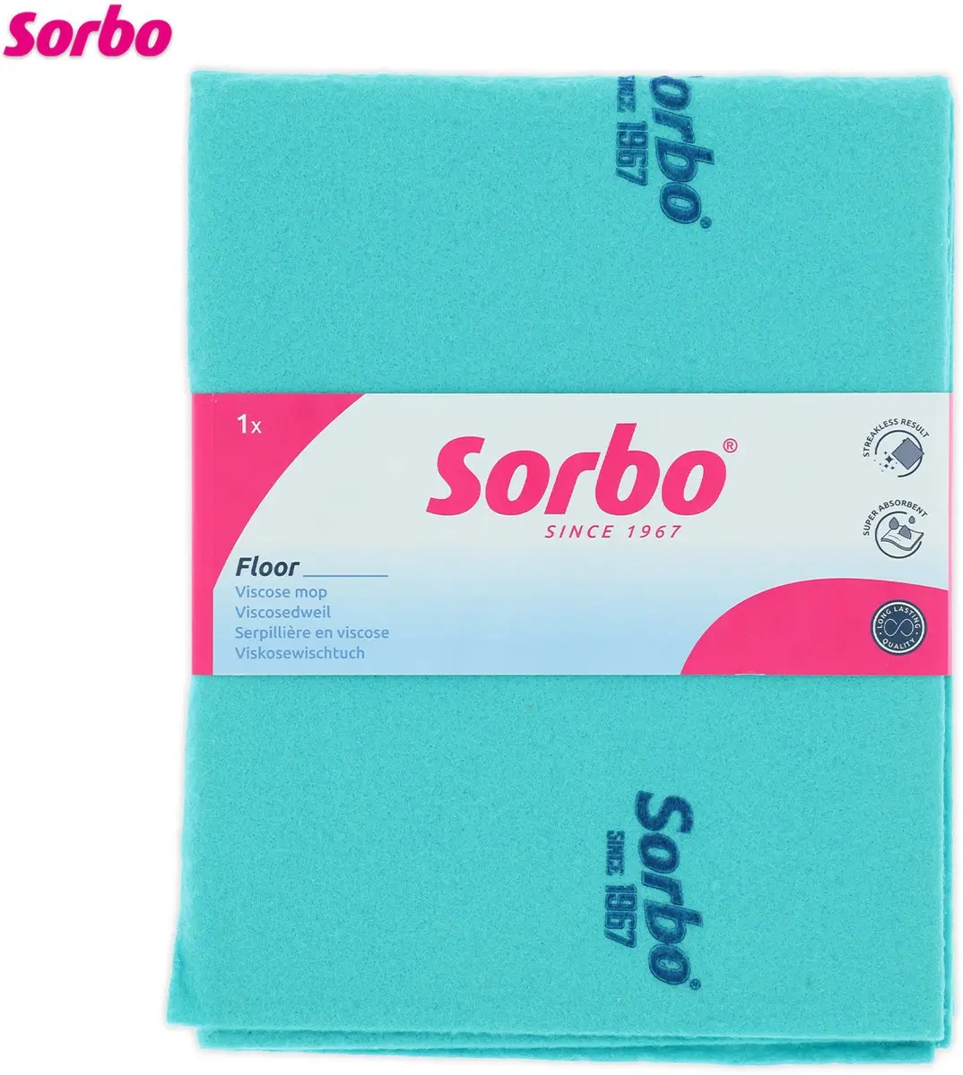 Sorbo Viscosedweil 60x50cm - Blauw