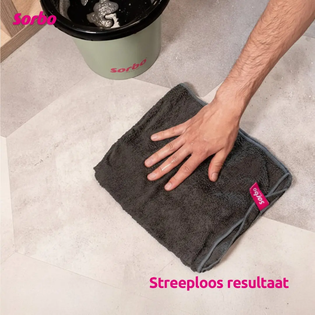Sorbo Microvezeldweil 50x60cm - 2 Stuks - Bruin