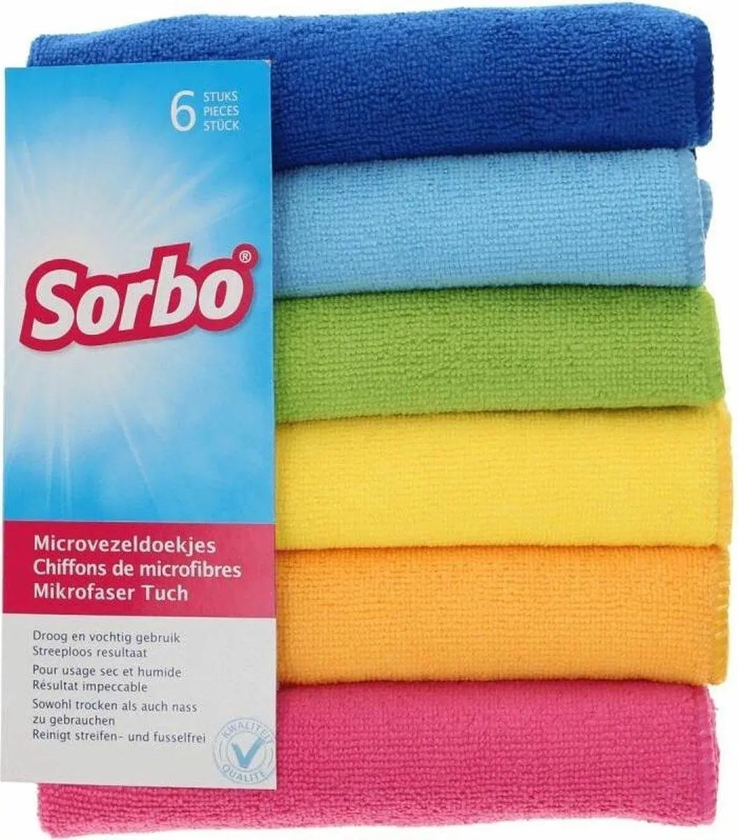 Sorbo Microvezeldoeken Assorti