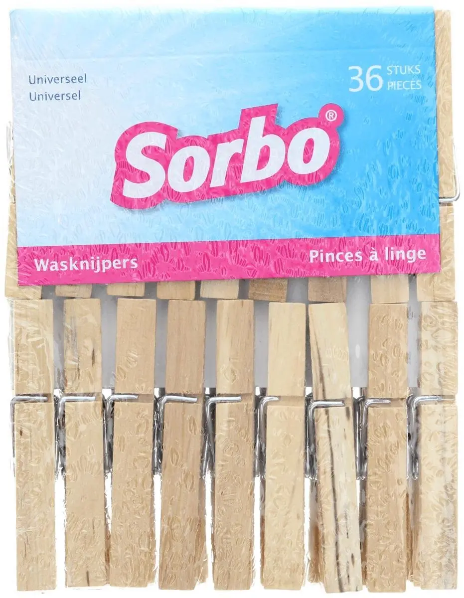 Sorbo Wasknijpers Hout