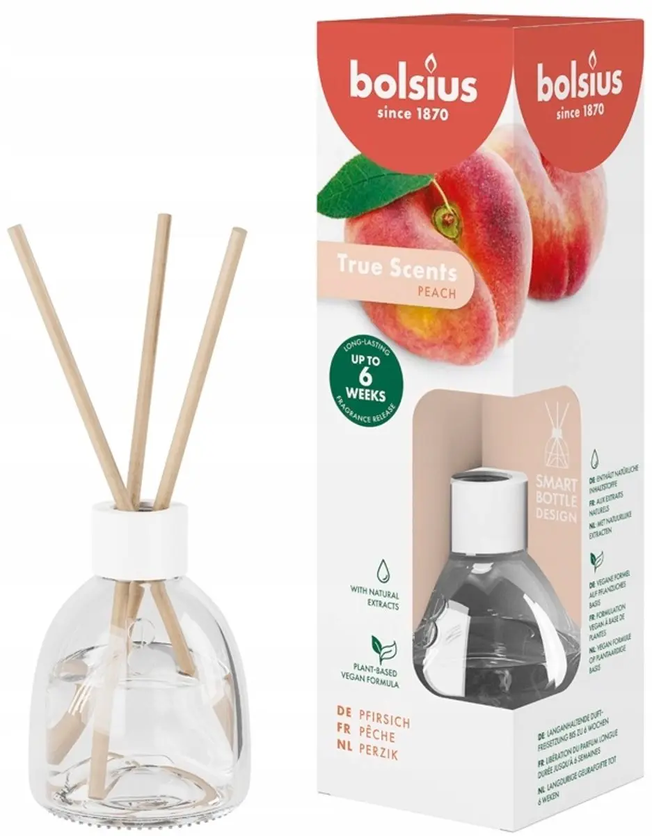 Bolsius True Scents Brzoskwinia Geur Diffuser