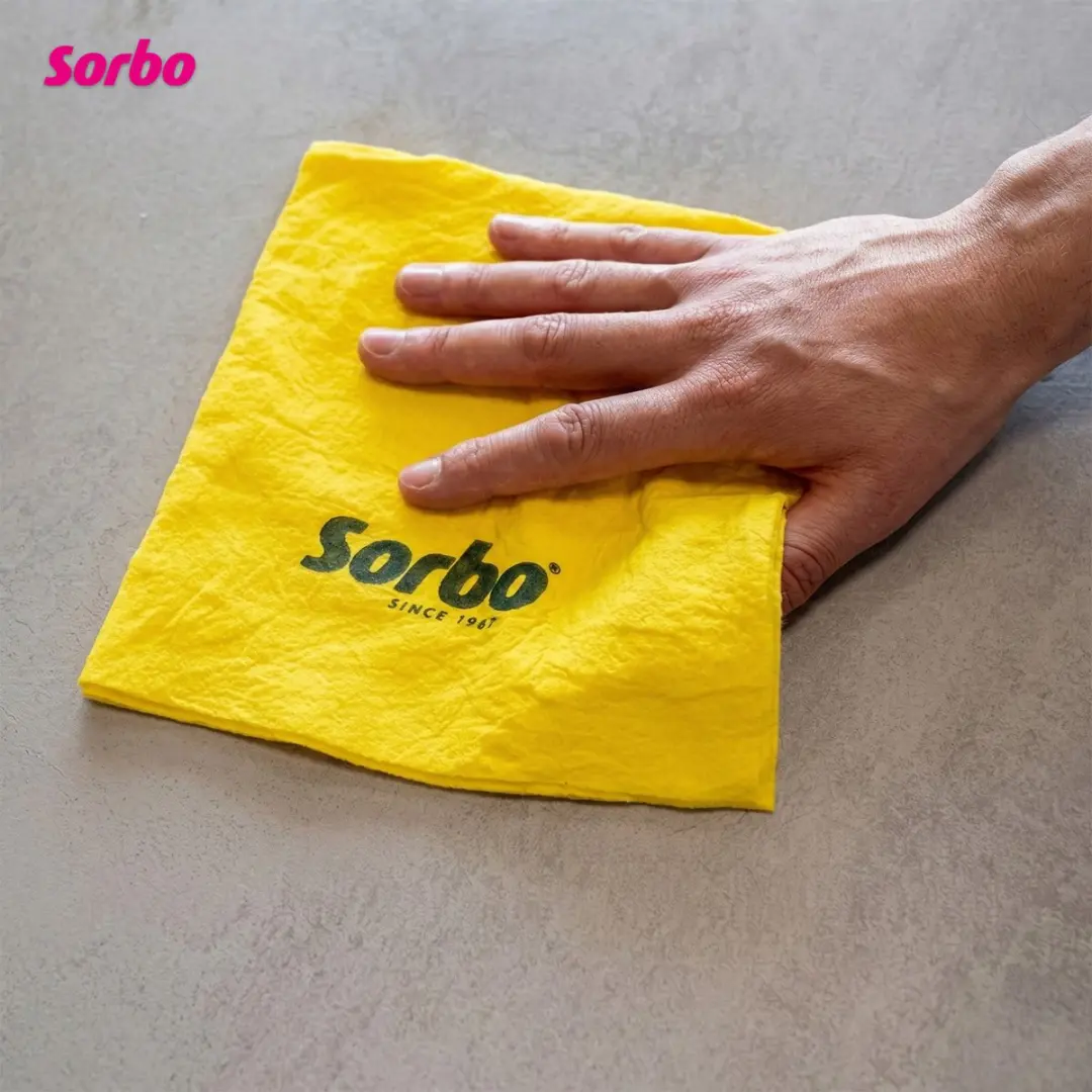 Sorbo Sorbonettes Schoonmaakdoeken 10 Stuks - 38x38cm - Geel