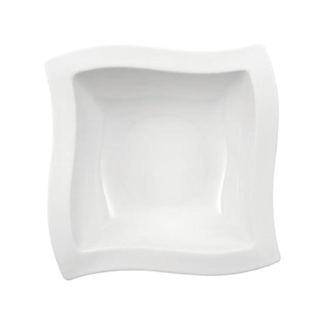 Villeroy & Boch NewWave Slaschaal 25x25cm - Wit - afbeelding 2 van 6