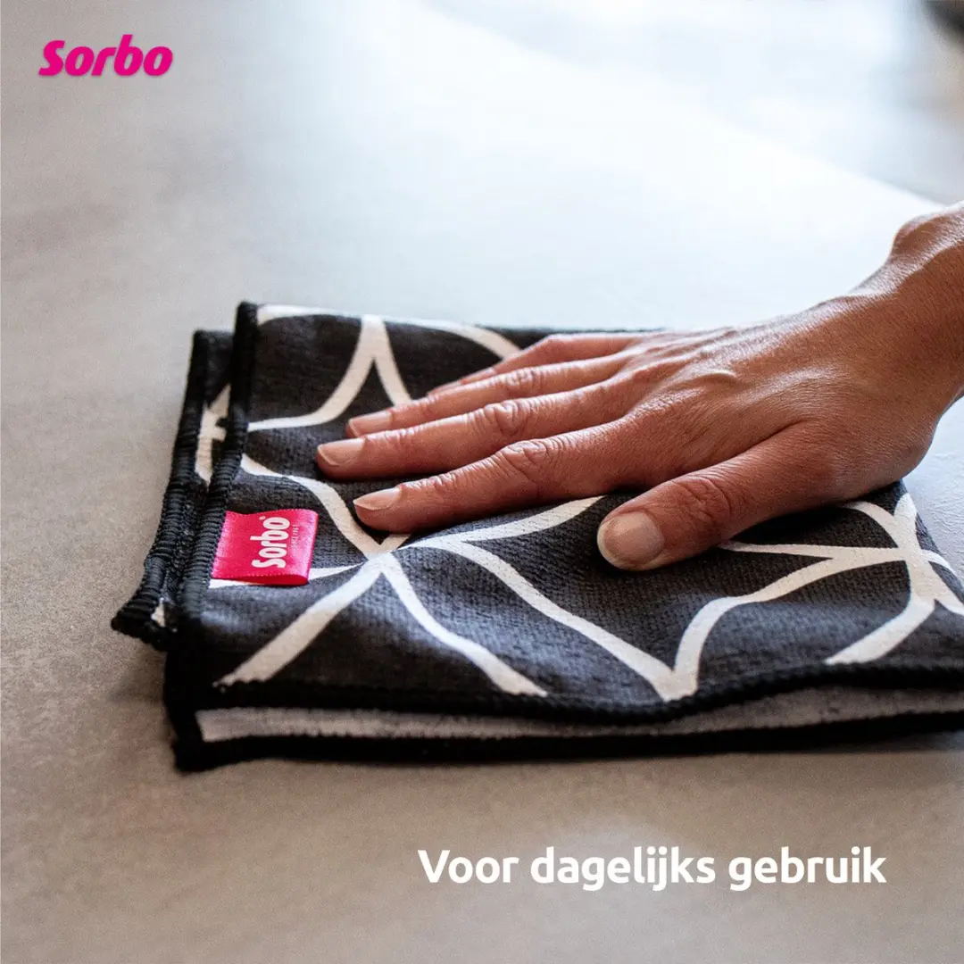 Sorbo Microvezeldoeken 5 Stuks - Multicolor - afbeelding 6 van 6