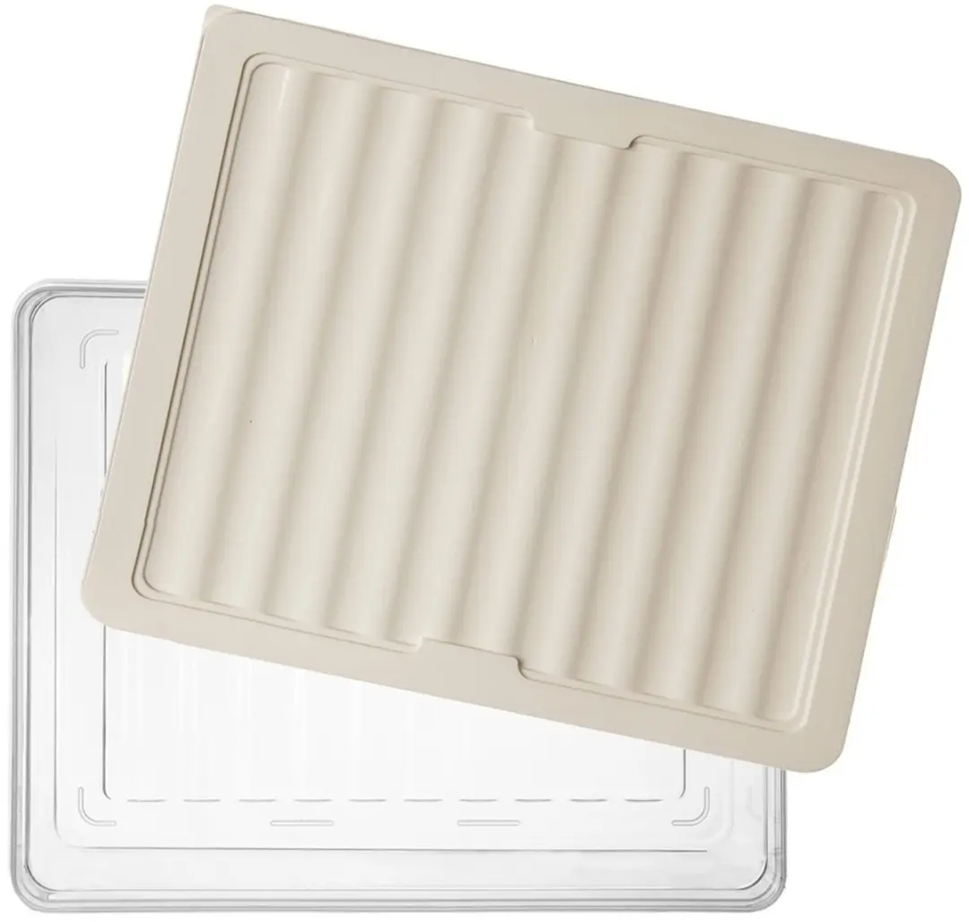 Orion Urovnejto Voedselcontainer 2L - Transparant/Crème