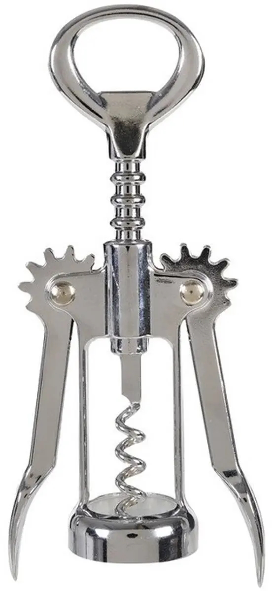 Sorbo RVS Kurkentrekker & Flessenopener - Zilver