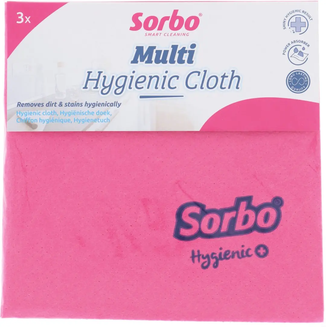Sorbo Hygienic Cloth Antibacterieel Schoonmaakdoek