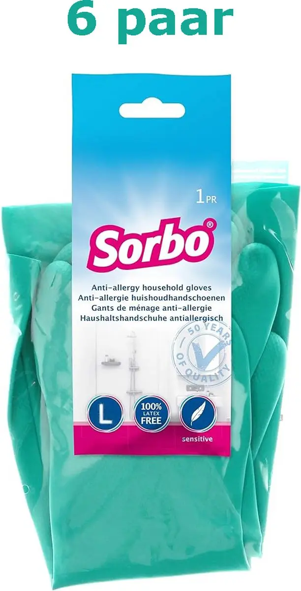 Sorbo Huishoudhandschoenen Anti-Allergie L