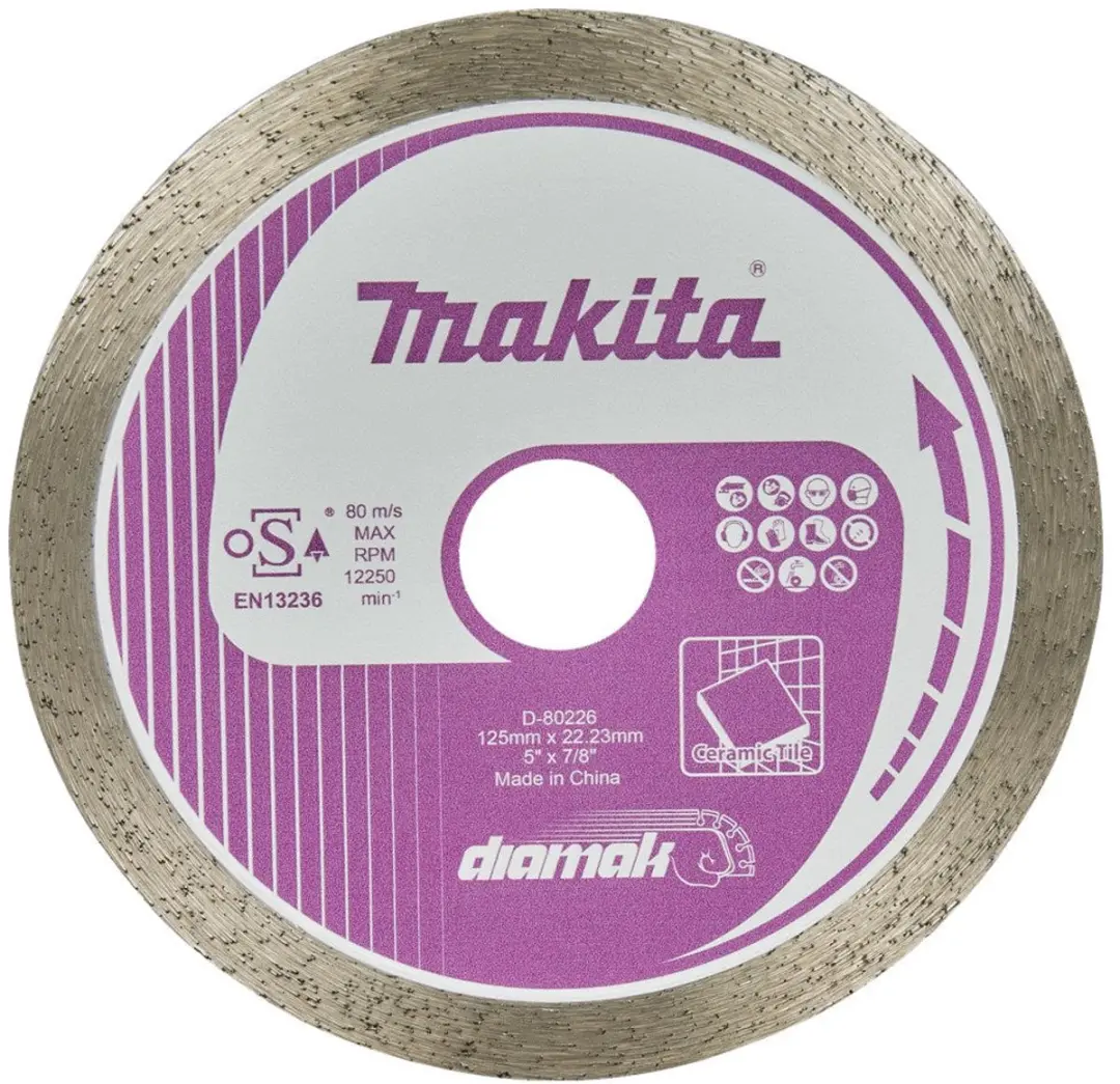 Makita D-80226 Diamantschijf 125x22,23x1,8mm