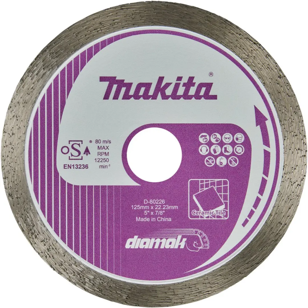 Makita Diamantschijf 125x22,23x1,8mm