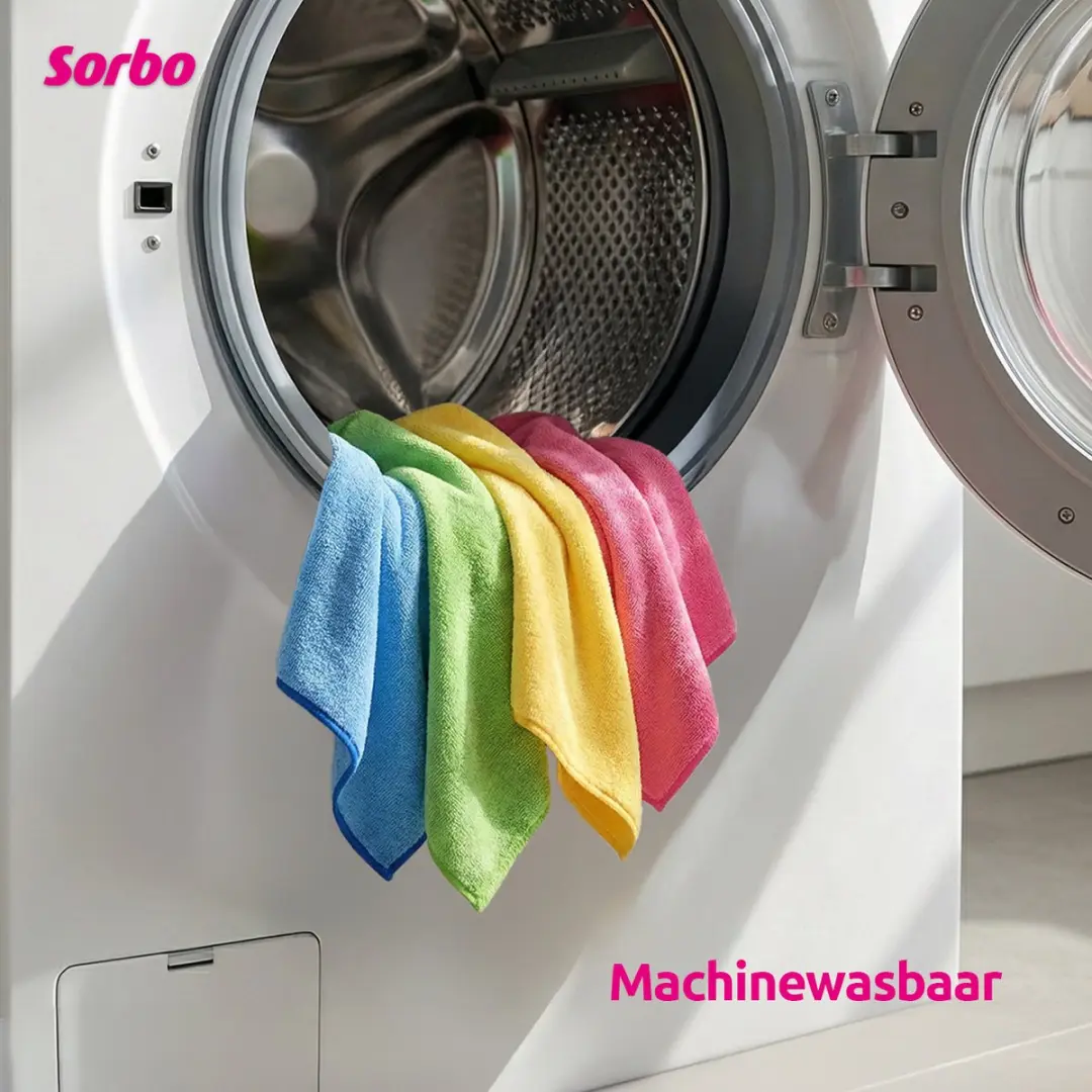 Sorbo Microvezeldoeken 6 Stuks 40x40cm Multicolor