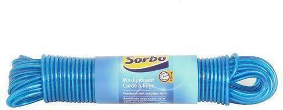 Sorbo Waslijndraad Ø3,3mm Staal 20m