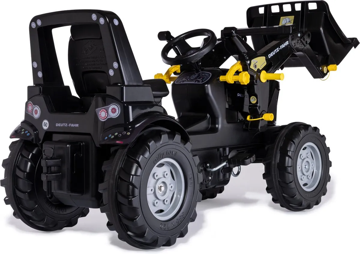 Rolly Toys Deutz Fahr 8280 TTV Warrior Traptractor - Zwart - afbeelding 6 van 6