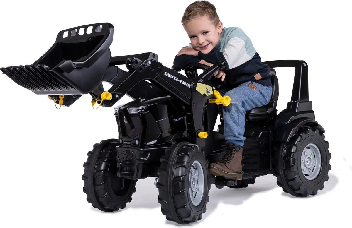 Rolly Toys Deutz Fahr 8280 TTV Warrior Traptractor - Zwart