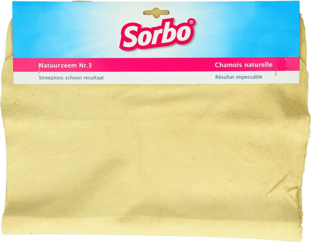 Sorbo Natuurzeem Lederen Raamlap 35x52cm