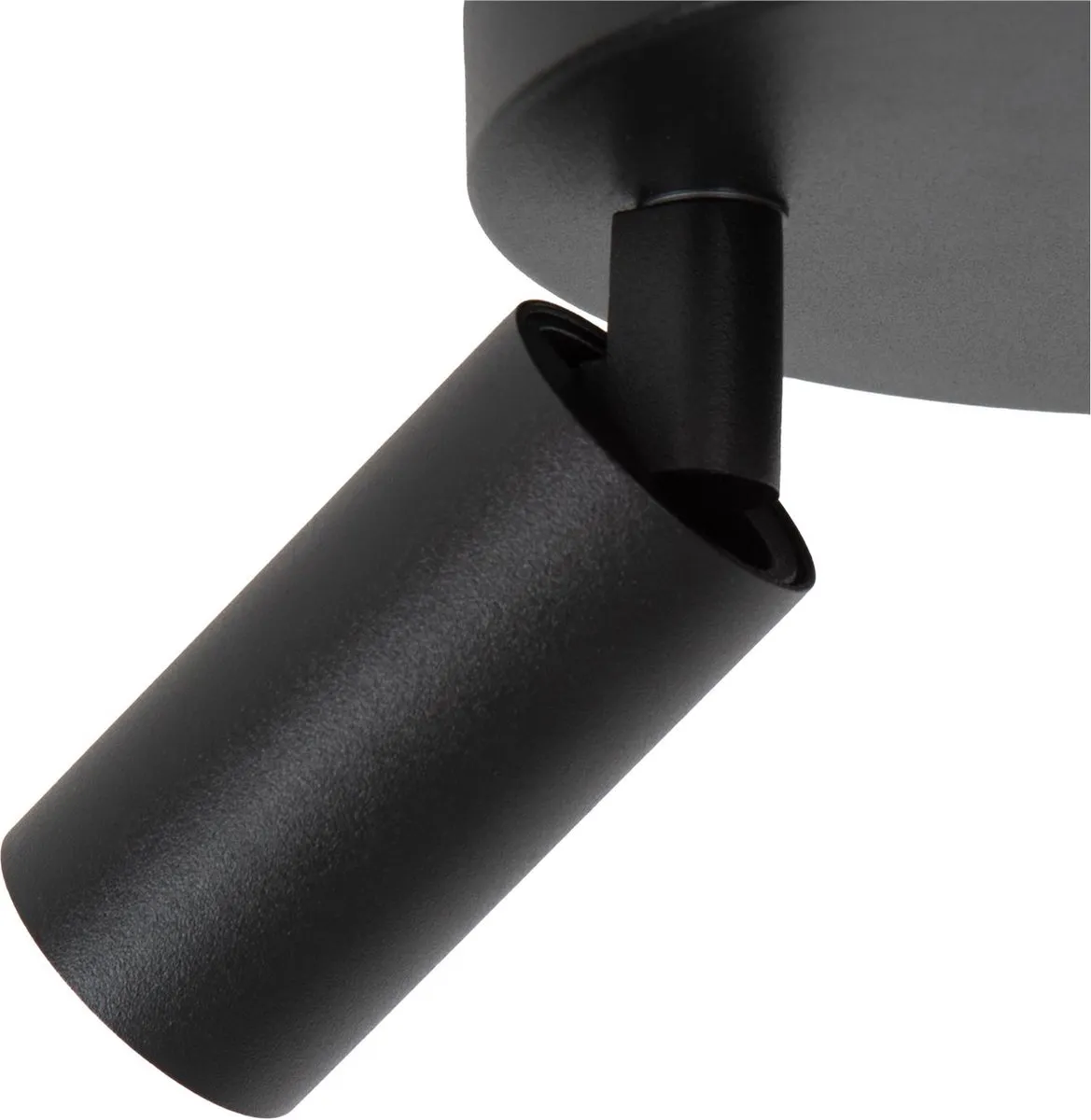 Lucide Ritmo Plafondspot Ø18cm 3xGU10 - Zwart