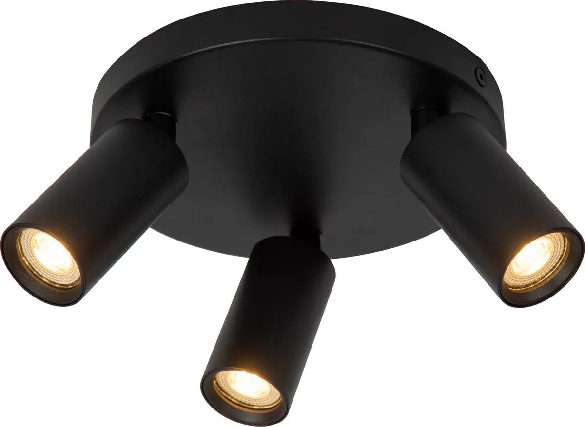 Lucide Ritmo Plafondspot Ø18cm 3xGU10