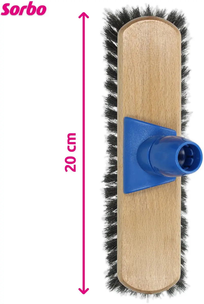 Sorbo Multi Broom 4184 Kamerveger - 30cm - Zwart