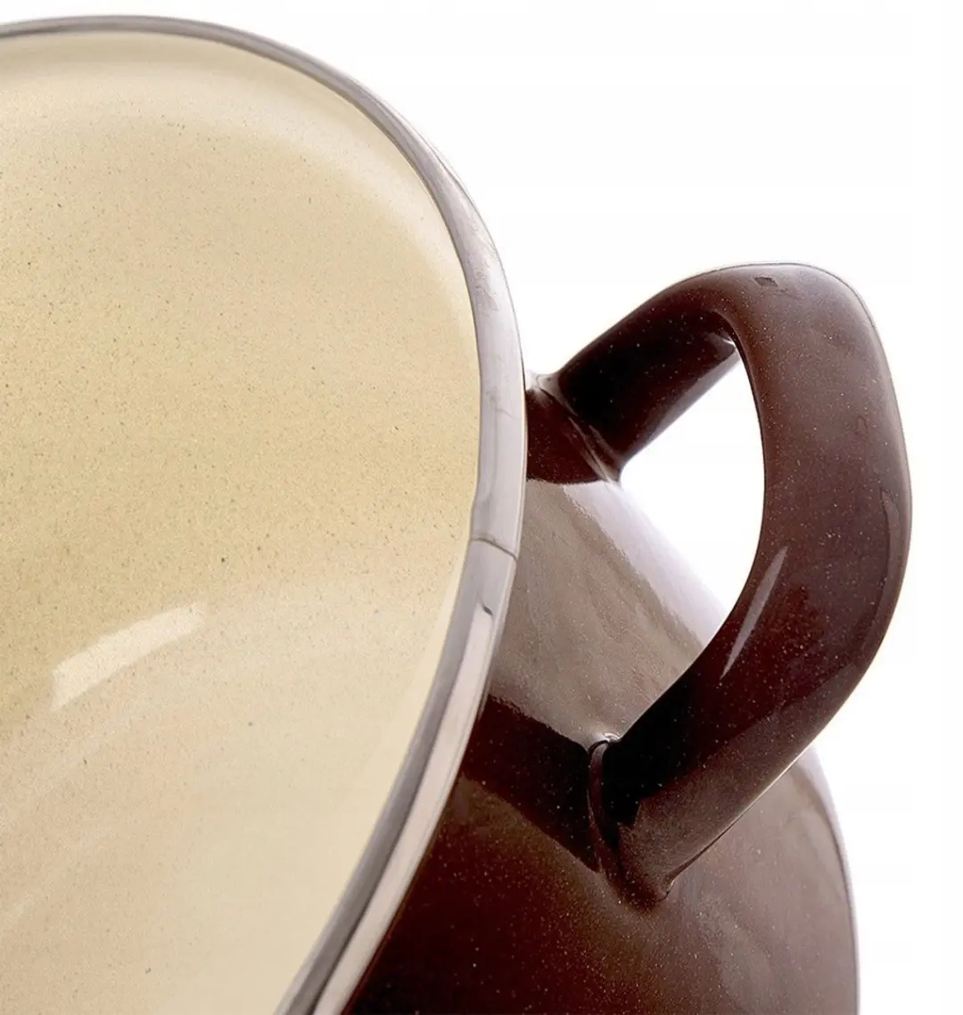 Orion Bruine Emaille Pan 24cm - 4L