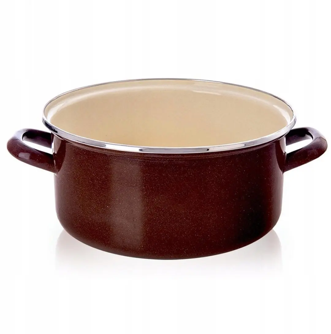 Orion Bruine Emaille Pan 24cm