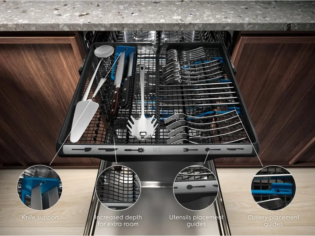 Electrolux KEMB9310L Inbouw Vaatwasser 15 Couverts - Zwart