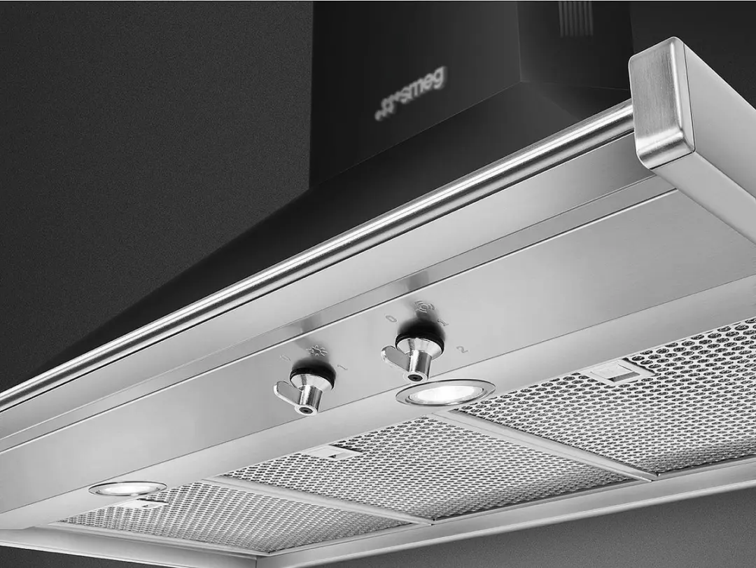 Smeg KD90HNE Afzuigkap 630 m³/u - 90cm Zwart