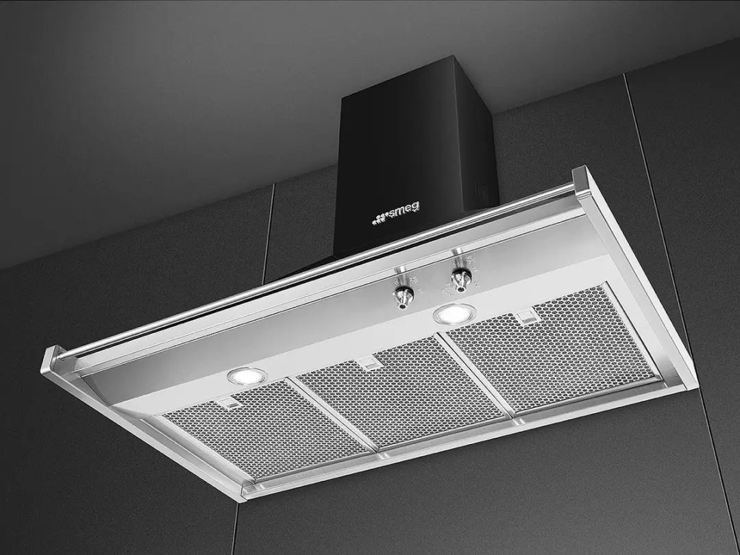 Smeg KD90HNE Afzuigkap 630 m³/u - 90cm Zwart