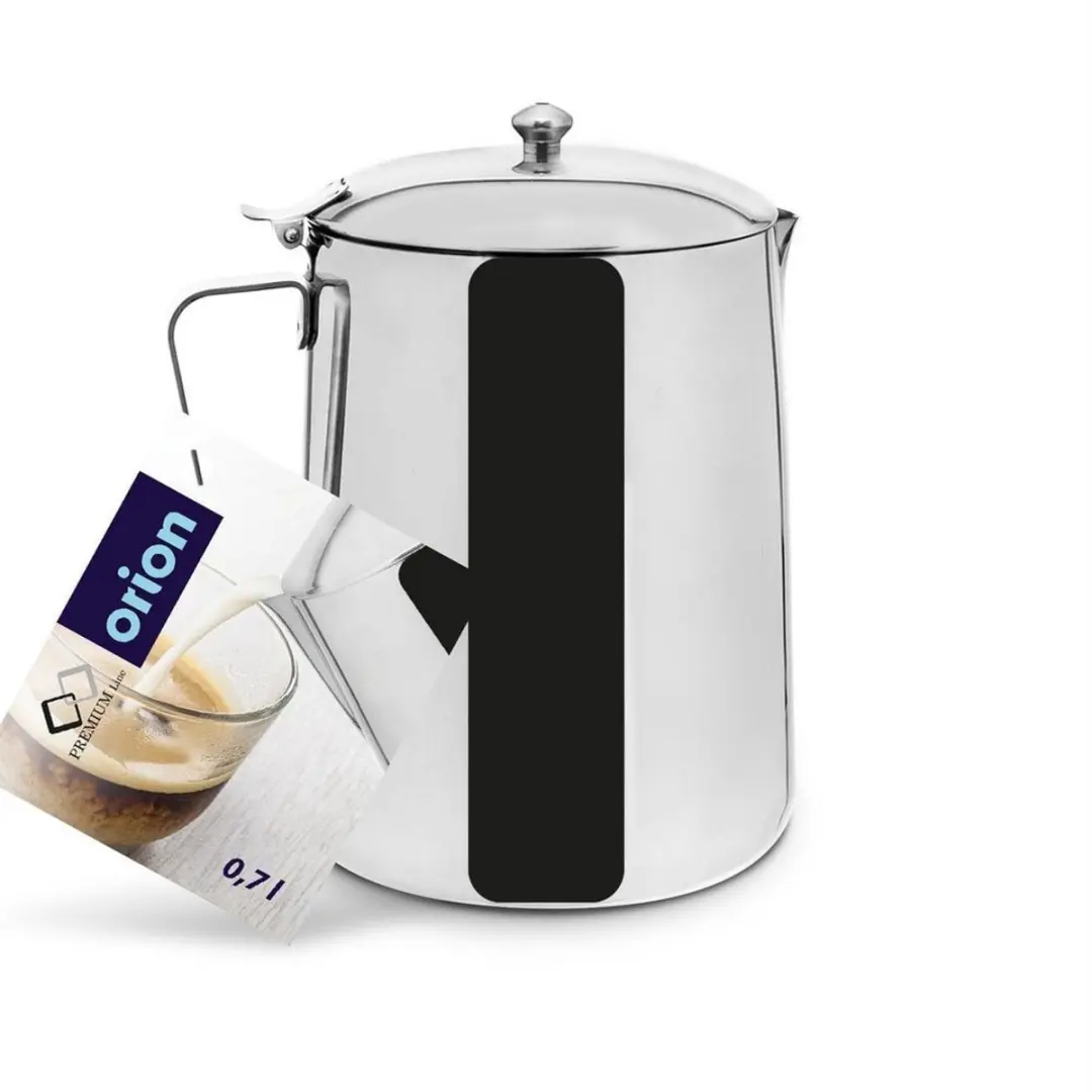Orion Anett Roestvrijstalen Melkkannetje 700ml - Zilver