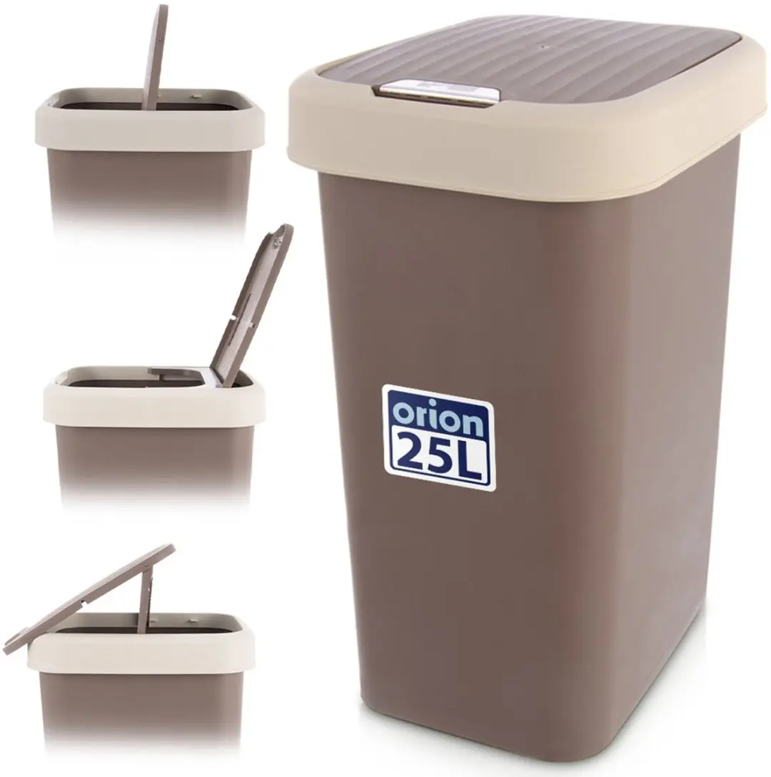 Orion Plastic Prullenbak 25L - Bruin
