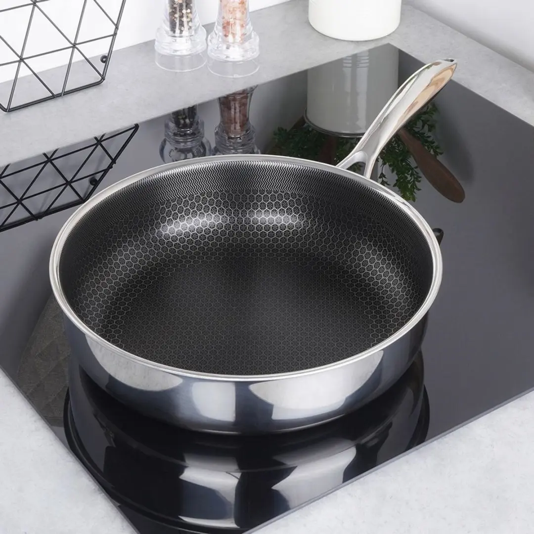 Orion CookCell Hybride Diepe Koekenpan 28cm - Zilver