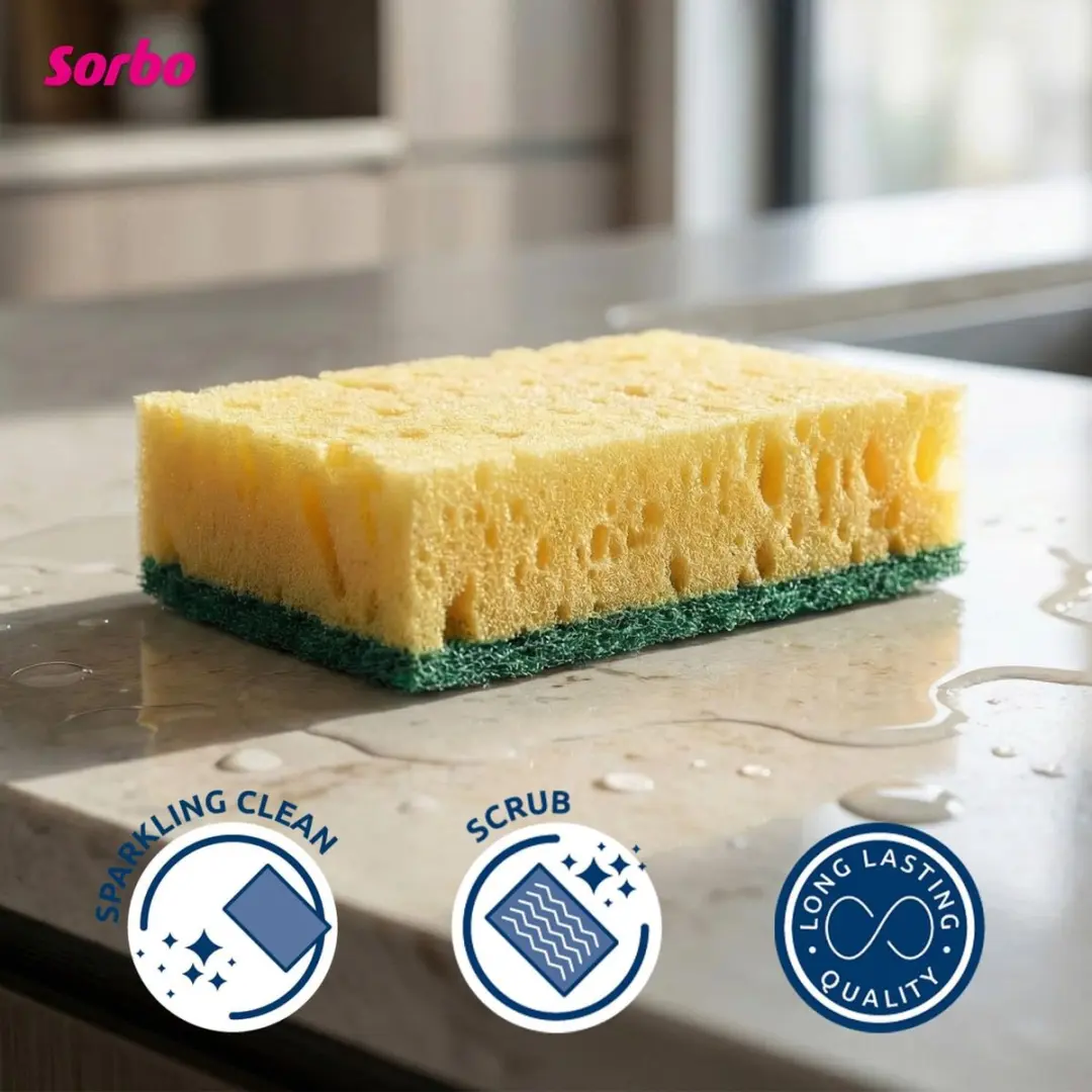 Sorbo Schuurspons Extra Sterk - 6 Stuks