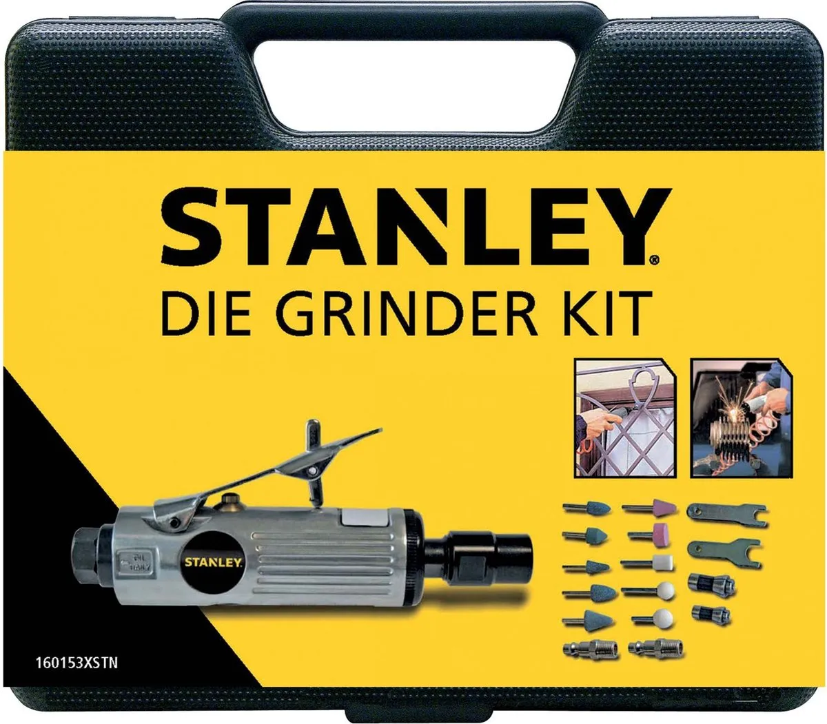 Stanley W160153XSTN Pneumatische Stiftslijper